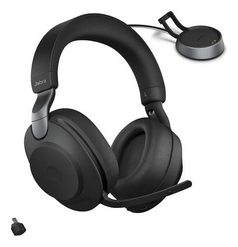 Jabra Evolve2 85 Ms Auriculares Inalámbricos Con Link380c Y