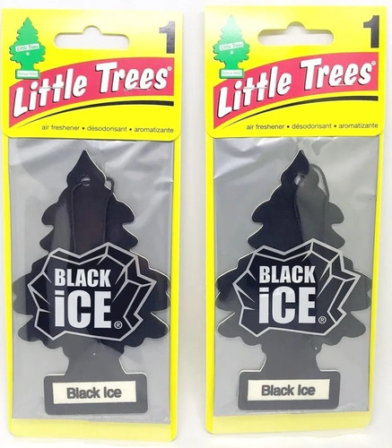 2 Little Trees Original Aromatizador Black Ice - Little Tree