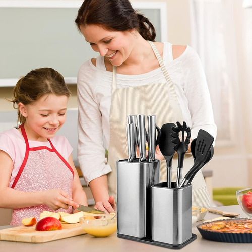 Soporte Para Cuchillos,soporte Universal De Acero Inoxidable