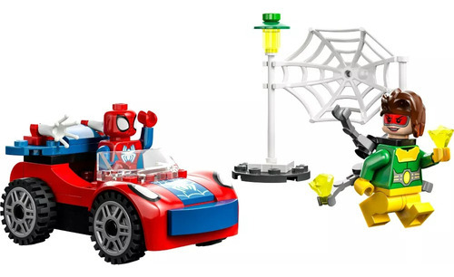 Lego Marvel Spider-man's Car And Doc Ock 10789 48 Spider-man