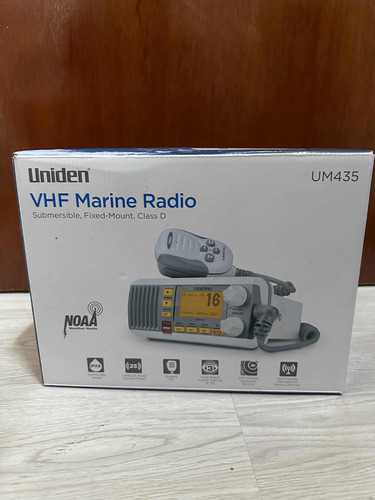 Radio Vhf Marino Uniden Um435