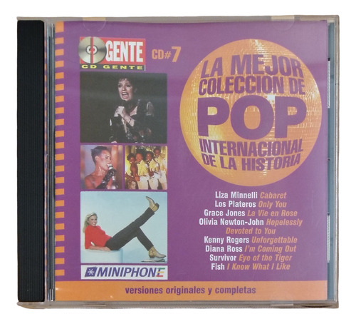 La Mejor Colección Pop Revista Gente Lote 9 Cds Estándar (Usado)