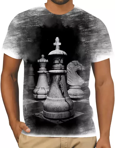 Camiseta Jogo Xadrez Chess 02 em Promoção na Americanas
