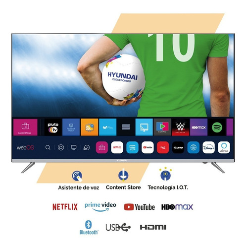 Smart Tv Hyundai Electronics 58 Hyled5808w4km 4k Uhd