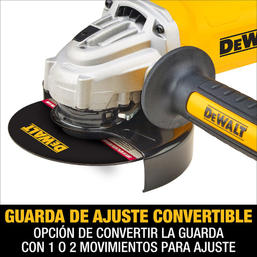 Esmeriladora Amoladora Angular 4½ Quickchange Dewalt Dwe4315