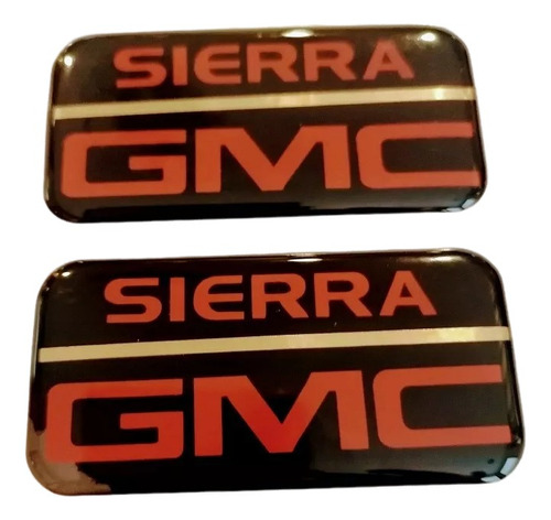 Par Emblemas Laterales Gmc Sierra 1999-2020