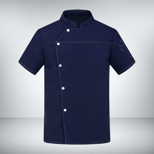 3 Hombres Mujeres Chef Coat Jacket Verano Chef Ropa Chef