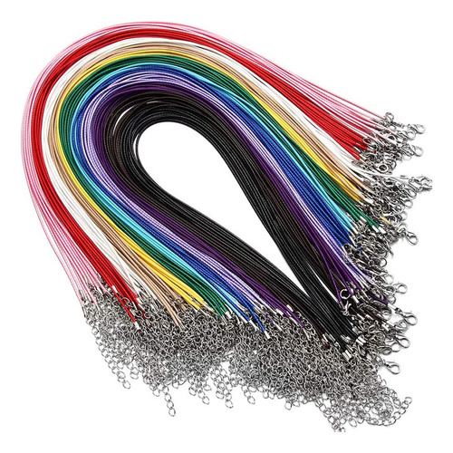 60 Cordon De Hilo Encerado For Hacer Collares Y Joyas Diy