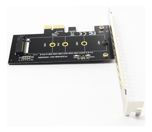Adaptador Pcie A M2 Pci Express 3.0 X1 A Nvme Sdd M2 Pcie Ra