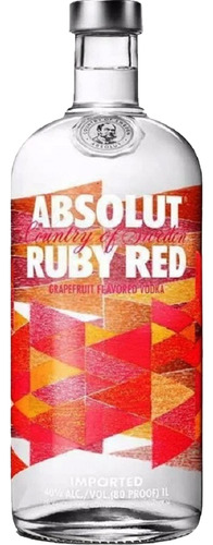 Vodka Absolut Ruby Red 750ml