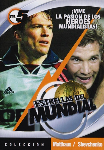 Estrellas Del Mundial Vol 5 Cinco Futbol Documental Dvd