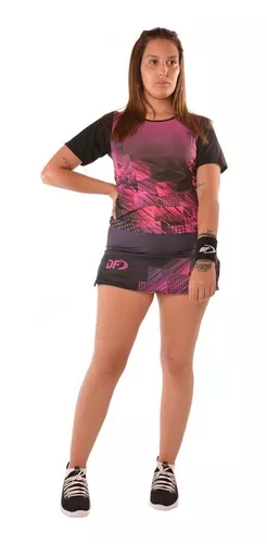 Remera + Calza Conjunto Mujer Padel Tenis