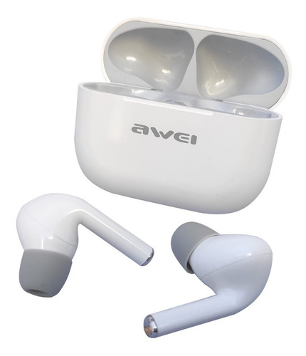 Imagen 2 de 4 de Auriculares Inalámbricos Bluetooth Tws Awei T29 Blancos