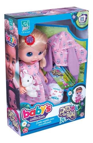 Boneca Baby's Collection Conto De Fadas - Super Toys