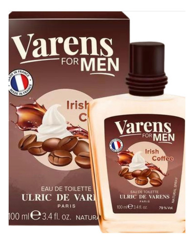 Ulric Varens For Men Irish Coffee 100ml Perfumesfreeshop! Volumen De La Unidad 100 Fl Oz
