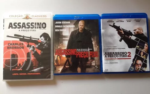 Coleção Assassino A Preço Fixo Blu Ray E Dvd (3 Filmes)