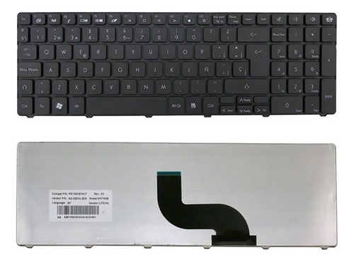 Teclado Laptop Gateway Nv59 Nv59a Nv59c Nv79 Nv79c 