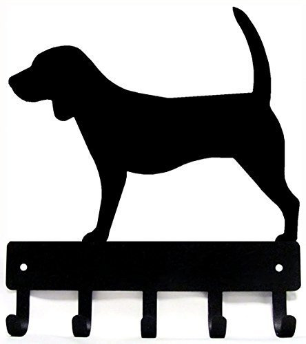 Colgador De Llaves Beagle Para Pared - 5 Ganchos - Usa