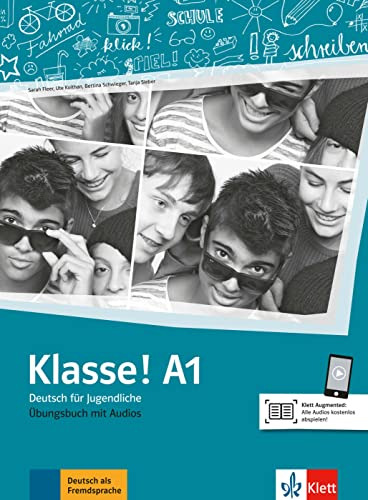 Libro Klasse! A1 Deutsch Fur Jugendliche - Ubungsbuch Mit Au