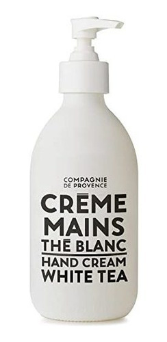 Compagnie De Provence - Crema De Manos De Lujo, Té Blanco,.