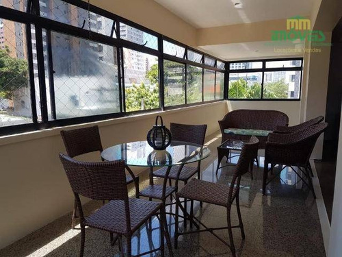 Imagem 5 de 12 de Apartamento Com 4 Dormitórios À Venda, 190 M² Por R$ 650.000,00 - Meireles - Fortaleza/ce - Ap0745