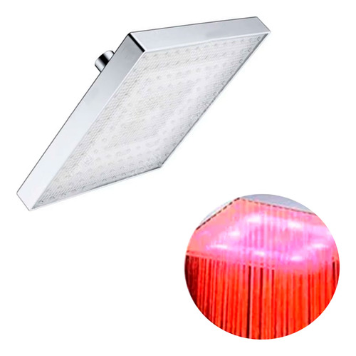 Flor De Ducha Baño Con Luces Led Rgb De Colores Yc-8516