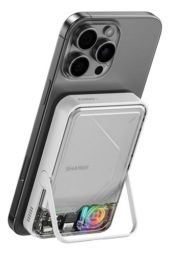 Powerbank Sharge Icemag 2 Magsafe Qi2 10,000mah Led Rgb (Usado)