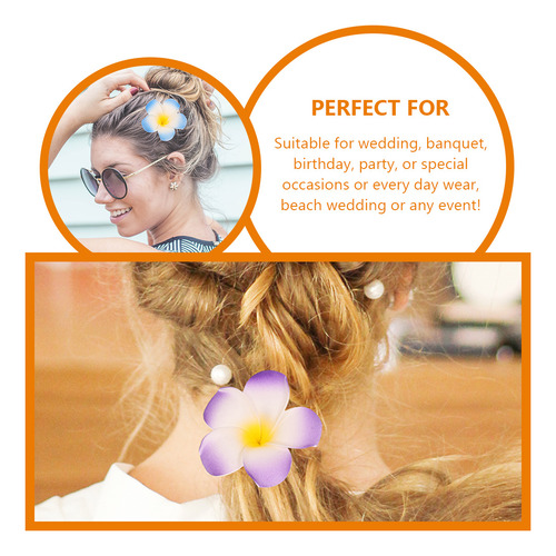 Pinza Para El Pelo Con Forma De Orquídea Con Forma De Frangi
