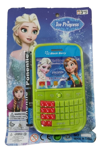 Juguete Infantil Teléfono Celular Interactivo Princesa+pilas