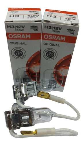 Bombillo Original Osram H3 64151 12v 55w El Par 