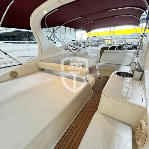 Lancha Real Top 38 Com 2x Mercruiser 320 Hp + Ar E Gerador