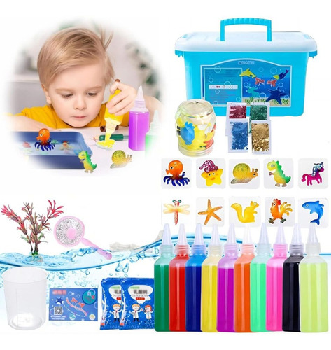 Kit Jueguete De Elfo De Agua 3d Para Niños