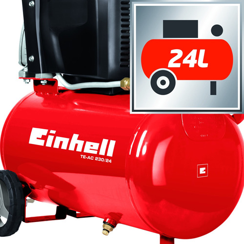 Compresor Einhell Capacidad De 24 Litros  