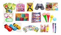 Comprar Paquete Juguetes Economicos Mayoreo Piñatas Fiestas 100 Pzas