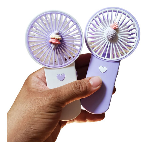 Remate Kit 3 Mini Ventilador Portátil Recargable Usb Mayoreo