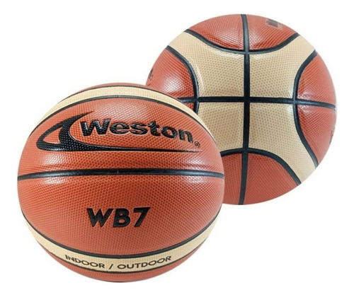 Balón De Basket Semicuero Weston Wb7