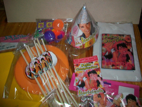 Floricienta Combo Cotillón Cumpleaños Linea De Colección