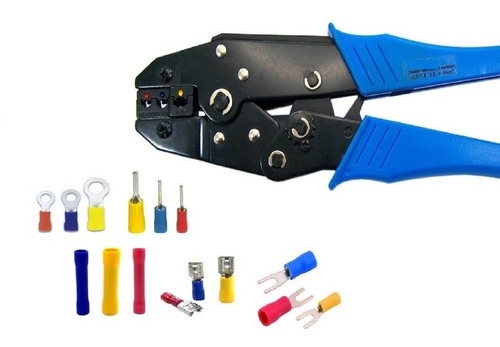 Alicate Crimpar Prensar Terminal Pré-isolado 0,5 ~ 6,0mm²