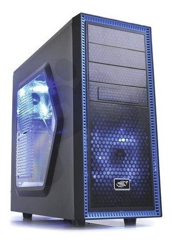 Gabinete Deepcool Atx Tesseract Sw - Blue