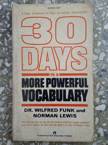 30 Days To A More Powerful Vocabulary - Dr. Wilfred Funk