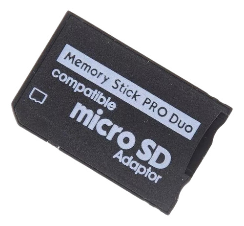 Adaptador Memoria Pro Duo Para Micro Sd Psp E Câmeras Sony