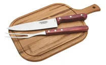 Comprar Jogo Facas Tabua Churrasco 3pc Polywood Tramontina 21198714