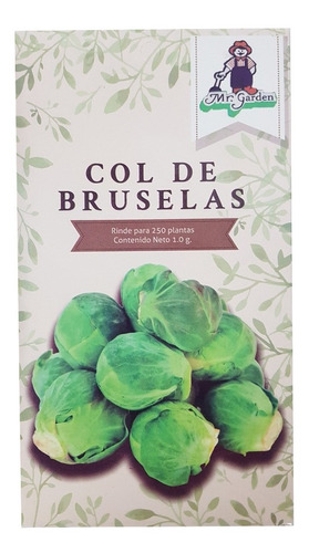 Semilla Col De Bruselas (rinde Para 250 Plantas)