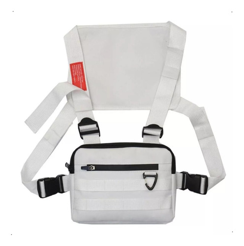 Riñonera Hombre Bolso Pecho Tactico Chest Bag Deportiva Trap