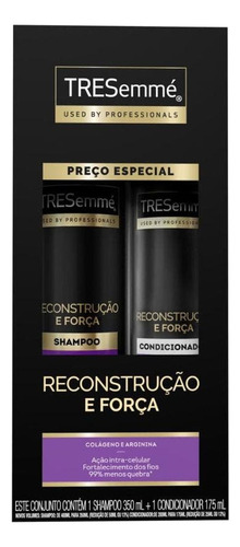 Kit Shampoo Condicionador Tresemmé Reconstrução E Força