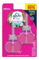 Comprar Glade Aceites Naturales Flores Tropicales Y Coco X 2unidades