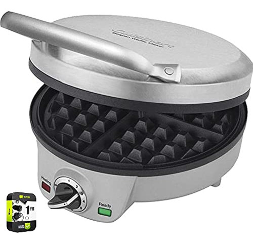 Cuisinart Waf-200 Paquete De Acero Inoxidable Para Hacer Gof