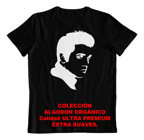 Polera - Dtf Algodon Organico - Elvis Presley Rock And Roll