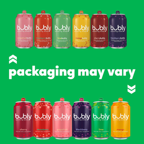 Agua Con Gas Sabor Lima Latas De 355 Ml Paquete De 8