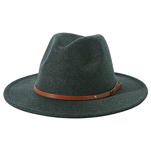 Sombrero Fedora De Fieltro Para Mujer